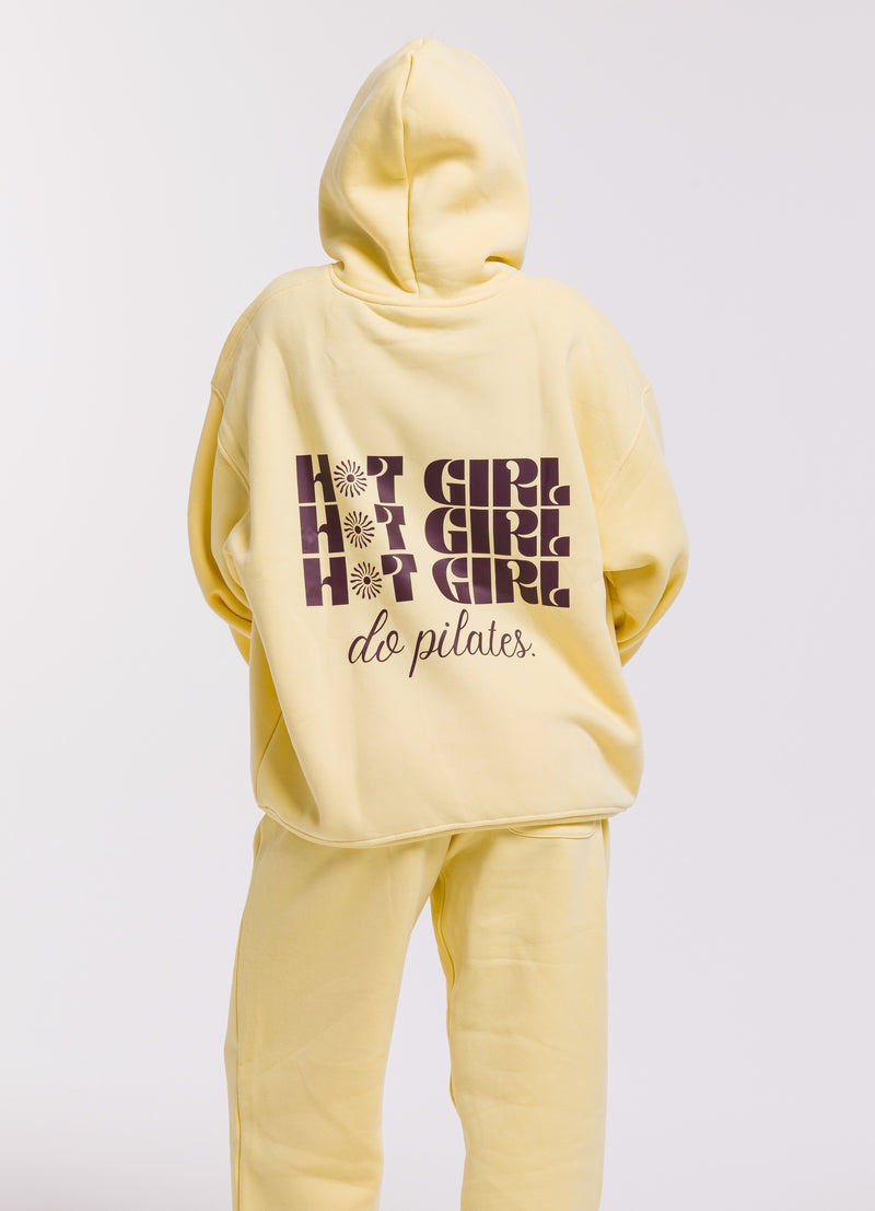 Sweat Jaune à Capuche – Soleil du Sud