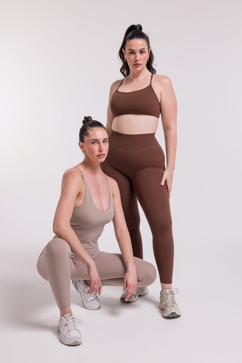 Legging Marron Clair - Soleil du Sud