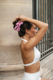 Chouchou Fluffy Pink & Green